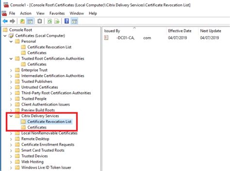 disable crl checking smart card logon|Revocation status of DC can't be verified .